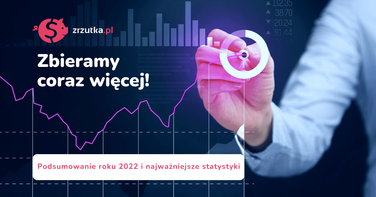 Polacy wpłacają coraz więcej! Rok 2022 na zrzutka.pl